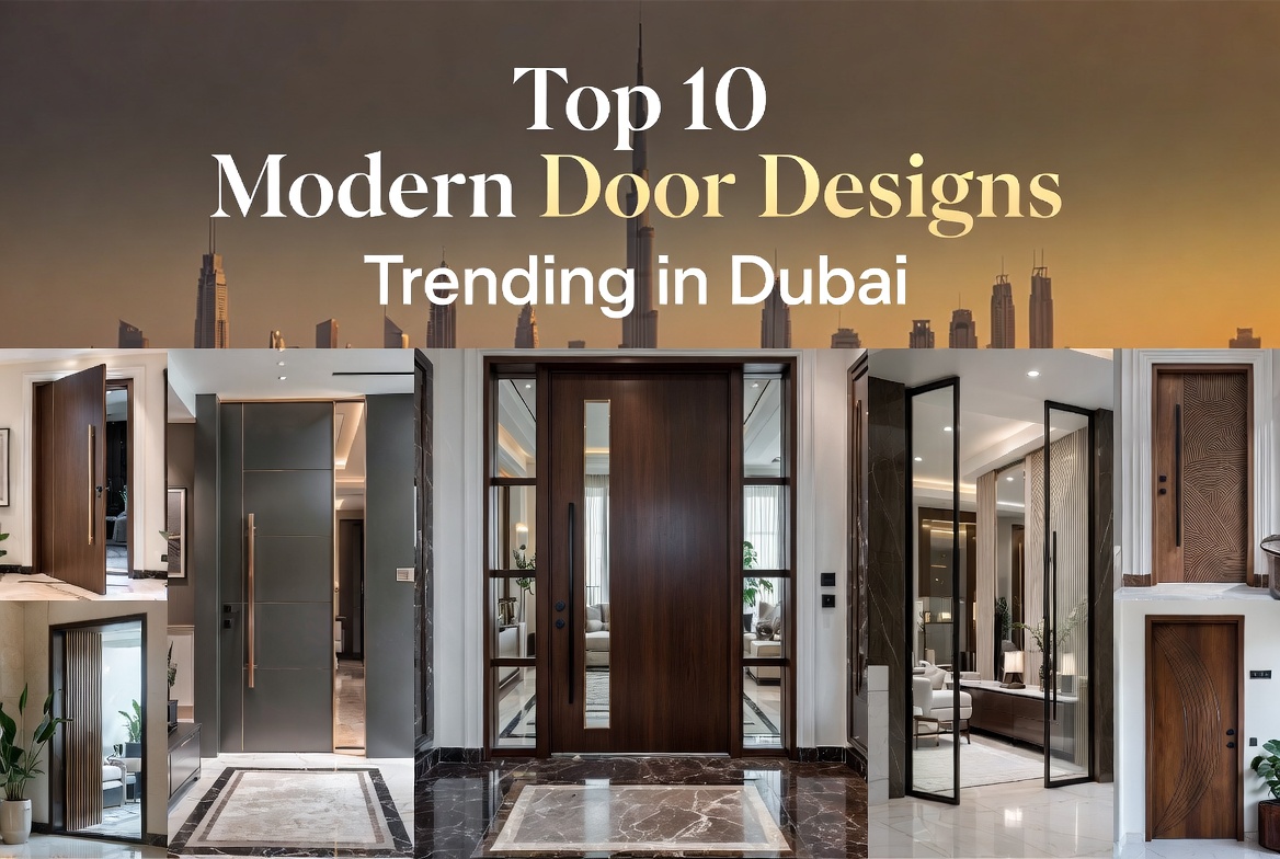Top 10 Modern Door Designs Trending in Dubai