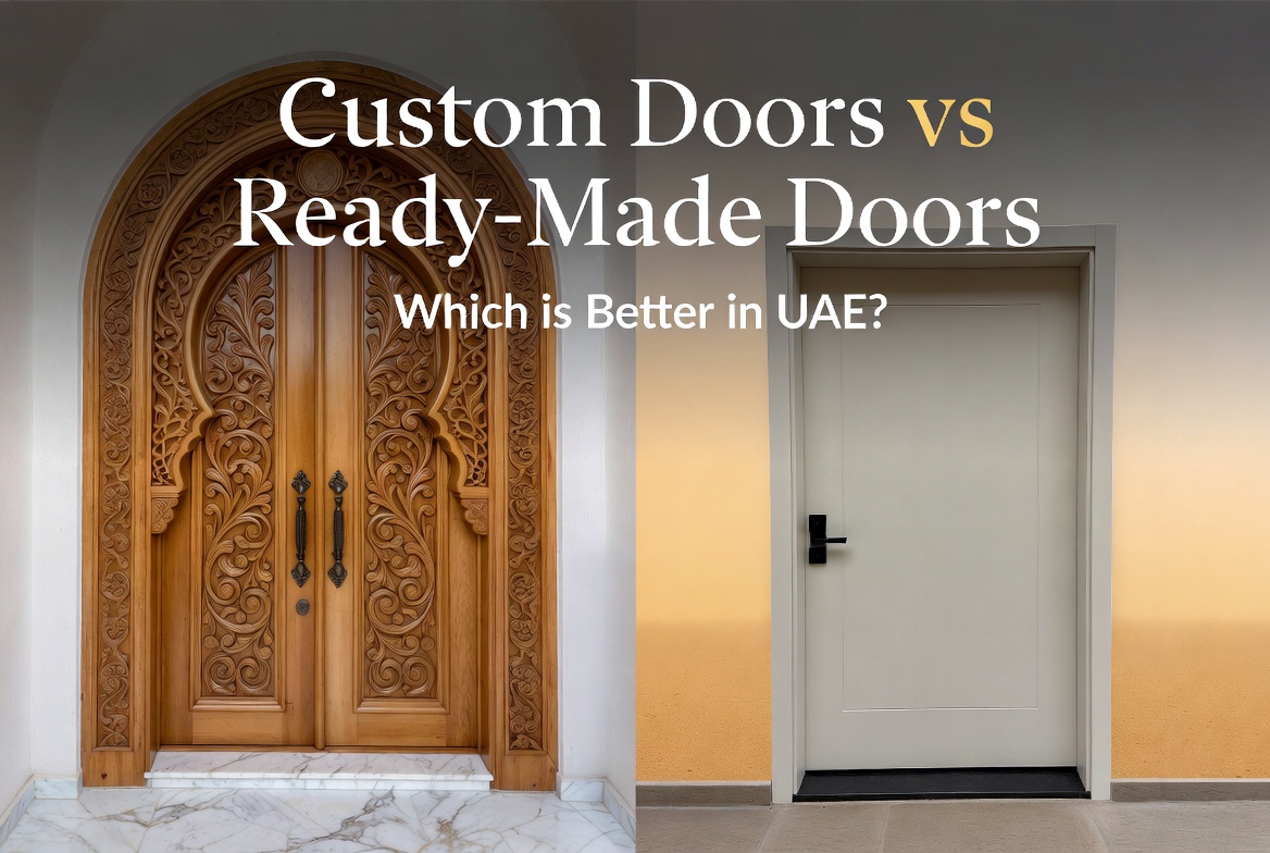 Custom Doors vs Ready-Made Doors: Which is Better in UAE?